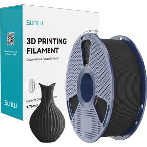 Sunlu PLA филамент Sunlu PLA Classic, 1.75 mm, 1.0 kg, Black