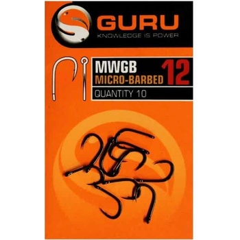 GURU Háčiky s protihrotom MWG Wide Gape Hooks veľ. 10 10 ks