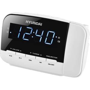 Hyundai Будилник Hyundai RAC 481 PLLWW бял HYURAC481PLLWW (HYURAC481PLLWW) Будилник