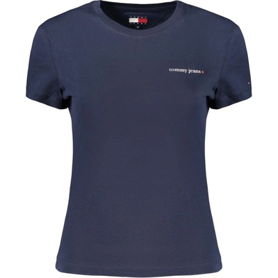 Tommy Hilfiger Дамска тениска с къс ръкав tommy hilfiger, Размер l, Цвят Синьо (dw0dw23479_blc1g)