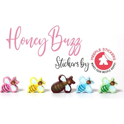 Meeple Stickers samolepky pro medobraní