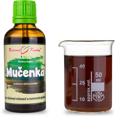 Bylinné kapky Mučenka pletní nať tinktura 50 ml