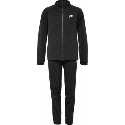Nike K SPORTSWEAR DF TRACKSUIT PK FZ dětská tepláková souprava černá – Zboží Dáma
