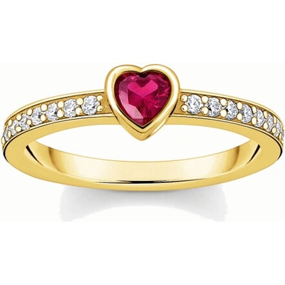 Thomas Sabo prsten Red heart TR2448 995 10