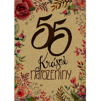Baloušek BeBechy - přání 55, A6, kraftový papír