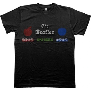 The Beatles Apple Years Red & Blue Black L Риза (BEATTEE593MB03)