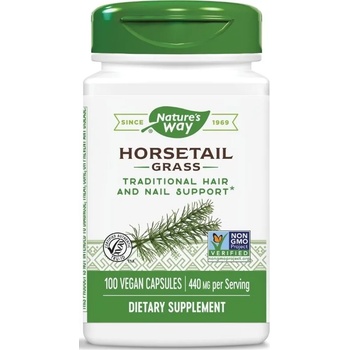 Nature's Way Horsetail Grass, 440 mg, 100 капсули, Nature's Way (14300)