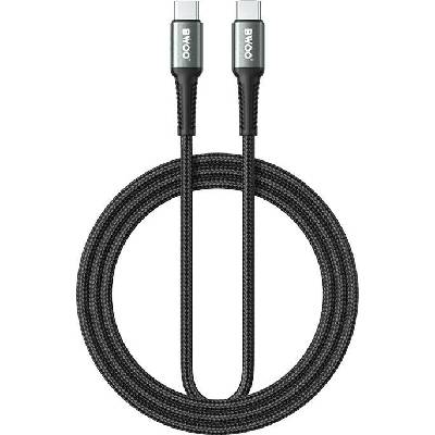 Bwoo X288C USB-C / USB-C / 60W, 2m, černý