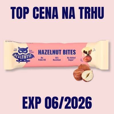HealthyCo Hazelnut Bites 21 g – Hledejceny.cz