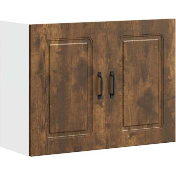 vidaXL Кухненски стенен шкаф, Kalmar, опушен дъб, инженерно дърво (853592)