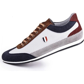 Grand Polo Club GPC POLO Мъжки Ежедневни Обувки Crocodile Бели 201904 (261402_Бяло)