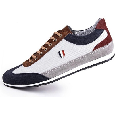 Grand Polo Club GPC POLO Мъжки Ежедневни Обувки Crocodile Бели 201904 (261402_Бяло)