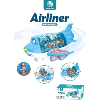 Babyhome Музикална играчка самолет 628417b (8811-16)