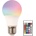 Eurolamp SA RGB LED крушки Eurolamp - A60, 9W, E27, 850 lm, с дистанционно, 6 броя (10340)