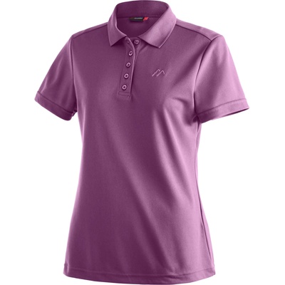 Maier Sports Дамска поло тениска Maier Sports Women's Ulrike Polo shirt - Bruised Boysenberry - размер 52 (EU) (116-5504-3220)