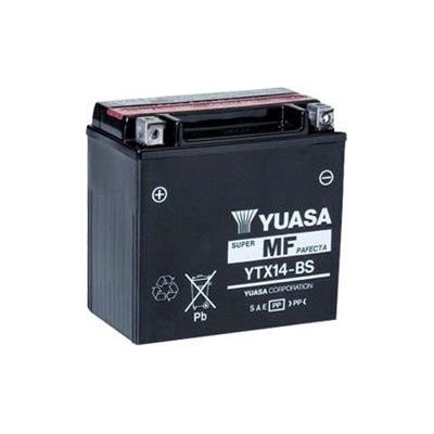 YUASA 12V 12Ah YTX14-BS