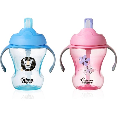 Tommee Tippee Netečúci hrnček so slamkou Explora Easy Drink 230ml