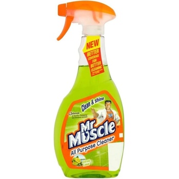 Mr. Muscle Clean & Shine zelený čistič na okna 500 ml