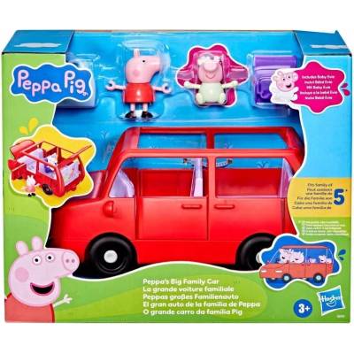 Hasbro G0541 Prasátko Pepa velké rodinné auto 2 figurky