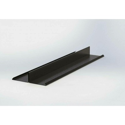 Rozdělovací lišta r.š.333mm pozink Lakovaný RAL 8019 šedohnědá s folií dl.2m