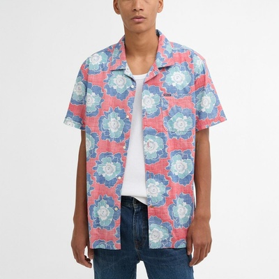 Barbour Hauxley Printed Summer Fit květinová letní košile