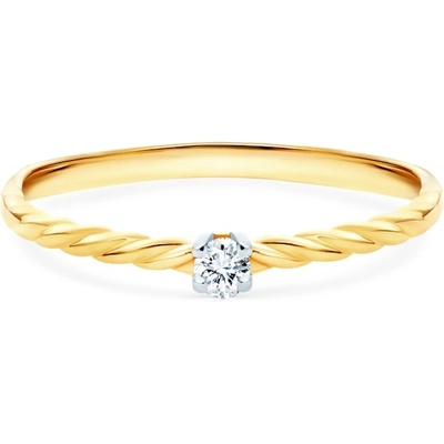 SAVICKI Годежен пръстен savicki: злато, диамант