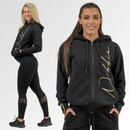 Dámske mikiny Nebbia Intense Signature Black/Gold