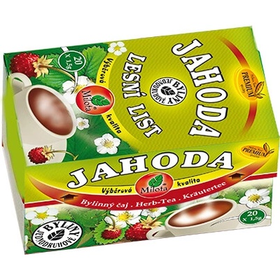 Milota Jahodník lesní list 20 x 1,5 g