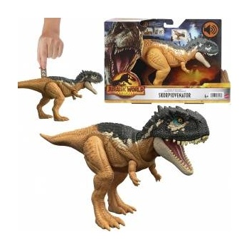 Mattel Фигура Jurassic World Dominion със звук, Skorpiovenator, 27см