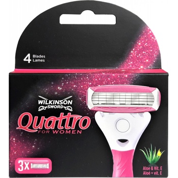 Wilkinson Sword Quattro за жени 3 бр