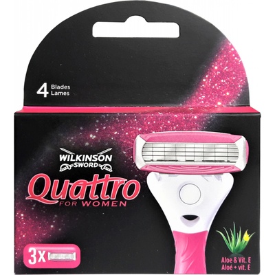 Wilkinson Sword Quattro за жени 3 бр