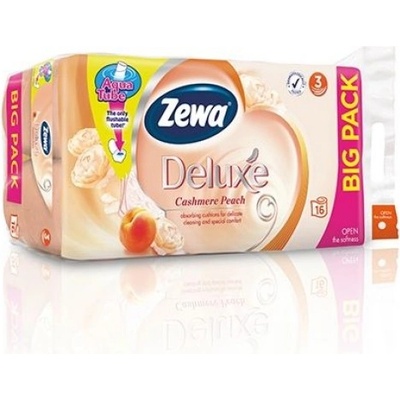 Тоалeтна хартия Zewa Делукс Cashmere Peach 16бр