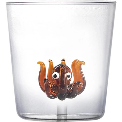 Vin bouquet (Испания) Стъклена чаша Vin Bouquet OCTOPUS с декорация - 350 мл (VB FIA 1641)