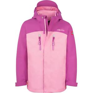TROLLKIDS Детско 3-в-1 яке Trollkids Girl's Bryggen 3in1 Jacket 3-in-1 jacket - Fresh Berry / Candy Pink - размер 176 (EU) (703-2231-1621)