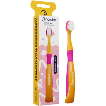 Nordics Премиум детска четка за зъби Русалка 9240, Soft, лилава