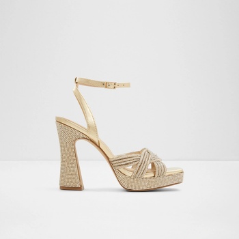 Aldo Dámské sandály Glimma 13741490 Zlatá