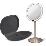 simplehuman Козметично огледало със сензор Simplehuman минi розово злато (ST3010)
