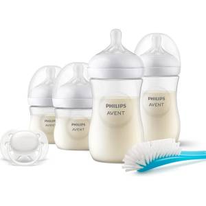 Philips Комплект за новородено Natural Response SCD838/11 с 4 шишета и залъгалка 0м+ (00A.0600.001)