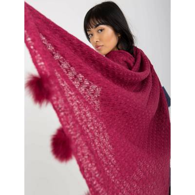 Scarf-AT-SZ-E-318.57P-fuchsia tmavočervená Factory Price 2016103305384