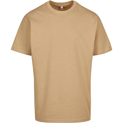 Build Your Brand pánske tričko BY102 U. Beige