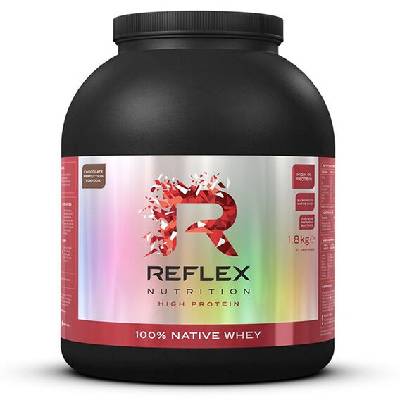 Reflex Nutrition 100% Native Whey 1,8kg - čokoláda