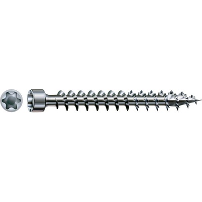 SPAX 1211010602005 sada okrúhlych skrutiek do plechu 6 mm 200 mm T-STAR plus ocel 100 ks