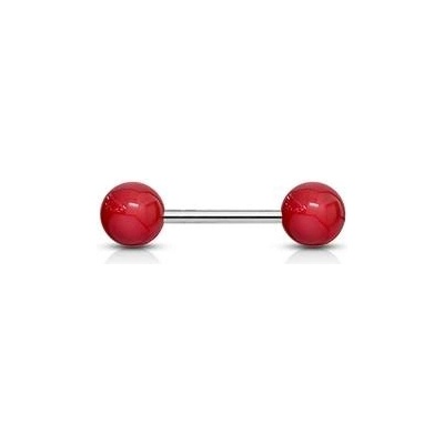 Šperky4U piercing do jazyka akrylát PJ01094-R