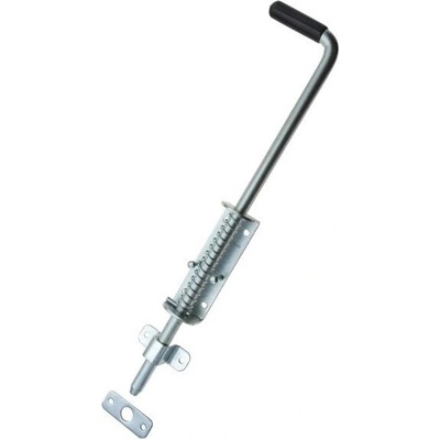 Zástrč pro vrata a brány s pružinou, délka 420 mm