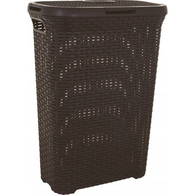 Curver Rattan style 60L hnedý