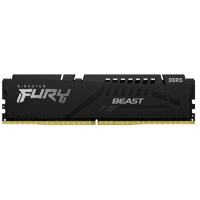 Памет Kingston FURY Beast Black 16GB DDR5 5600MHz KF556C40BB-16 (V24704)