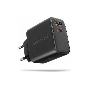 AXAGON ACU-PQ45 Network Battery Charger 2-Port QC3.0, 4.0/AFC/FCP/PPS/Apple + PD Type-C, 45W, Black
