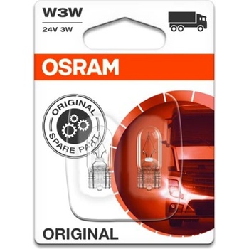 Image 1 of OSRAM Крушка osram w3w, 24v, 3w, 4150К, 2 броя