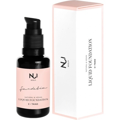 NUI Cosmetics Přírodní tekutý make-up s hedvábným finishem Taiao 30 ml