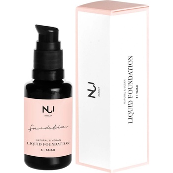 NUI Cosmetics Přírodní tekutý make-up s hedvábným finishem Taiao 30 ml